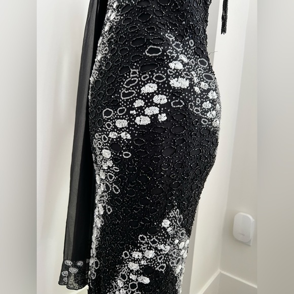 Terani Couture - Beaded Maxi Dress - Size 6 - BNWT - Picture 9 of 13